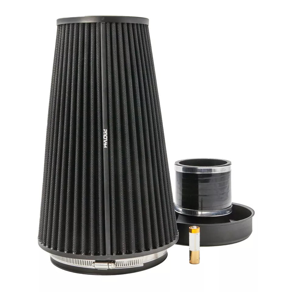 Ramair Pleated Universal XL Cone Air Filter Intake with Velocity Stack